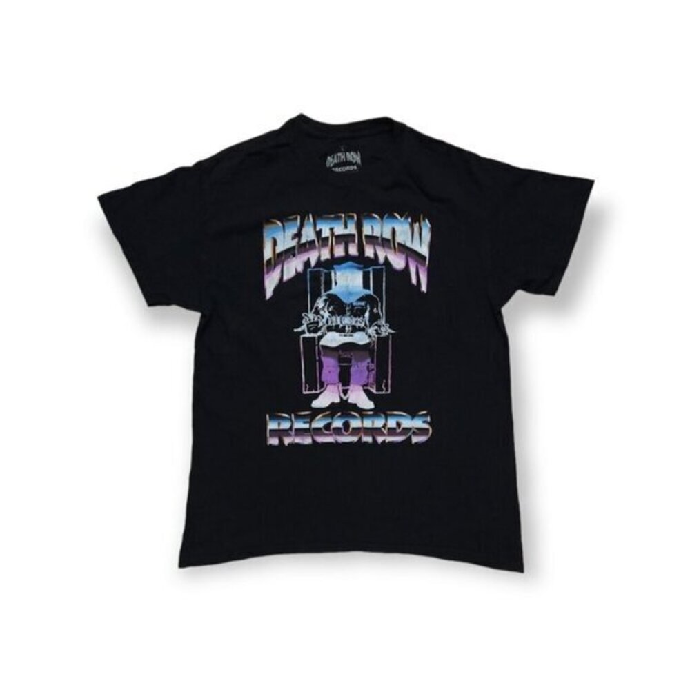 Deathrow Records T Shirt Ripple Junction Mens Large